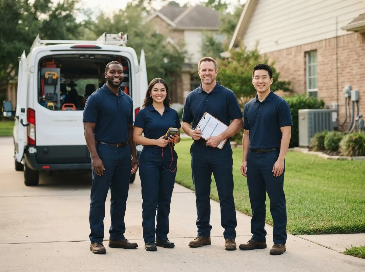 Certified HVAC technician near Trinity, TX
